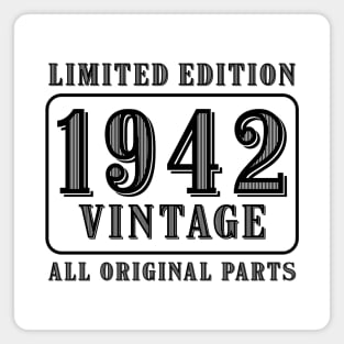 All original parts vintage 1942 limited edition birthday Magnet